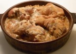 Oven cooked pigs feet with white beans - A Barcelona food blog