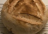 Sourdough loaf after baking - A Barcelona food blog