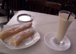 Horchata and fartons, Barcelona food blog, Claire Gledhill