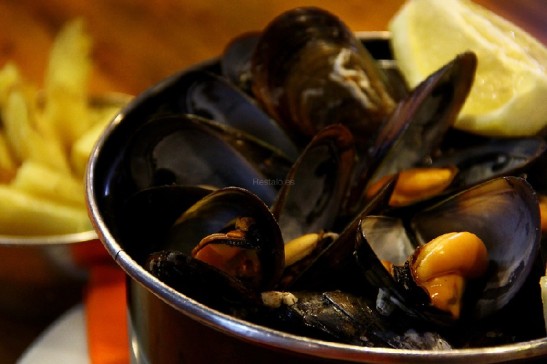 Mussels a la sidra asturiana, La Muscle, Barcelona food blog, Claire Gledhill